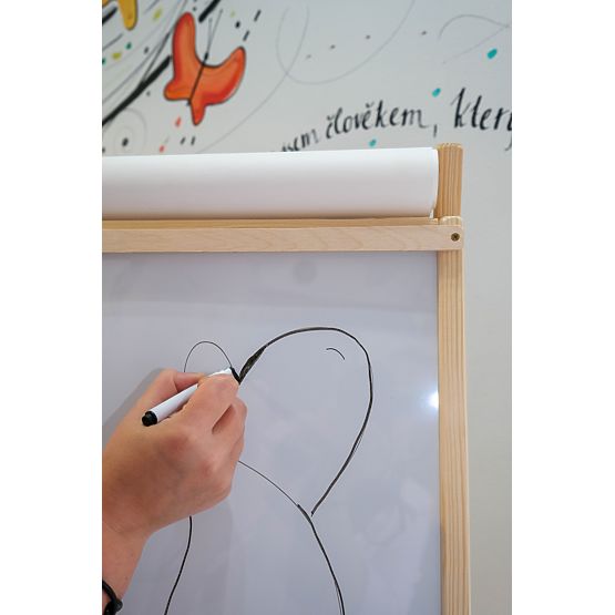 Natural children's magnetic board