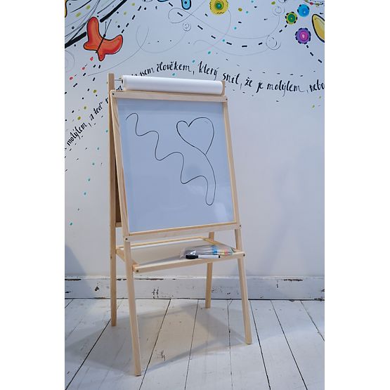 Natural children's magnetic board