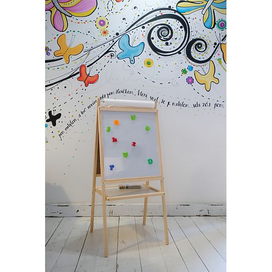 Natural children's magnetic board