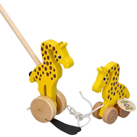 Nature Planet Push-Along Giraffe