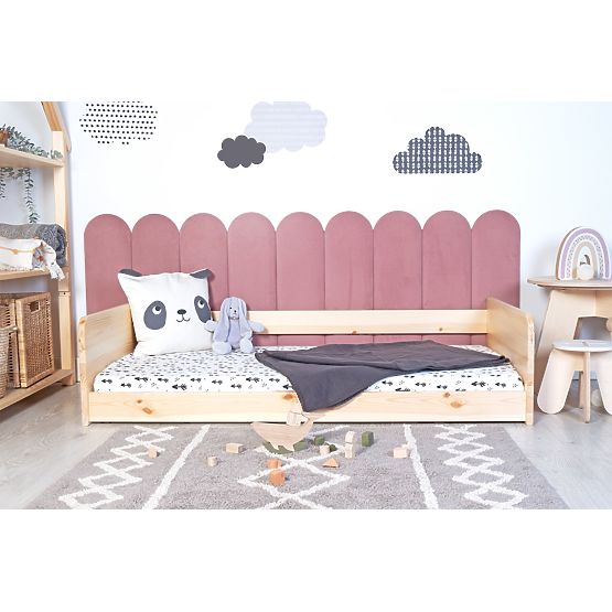 Multifunctional bed Nell 2 in 1 - natural