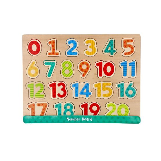 New Wooden Number Puzzle - Jigsaw
