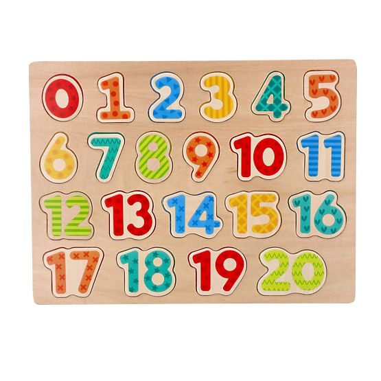 New Wooden Number Puzzle - Jigsaw