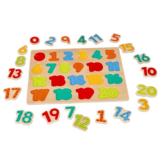 New Wooden Number Puzzle - Jigsaw