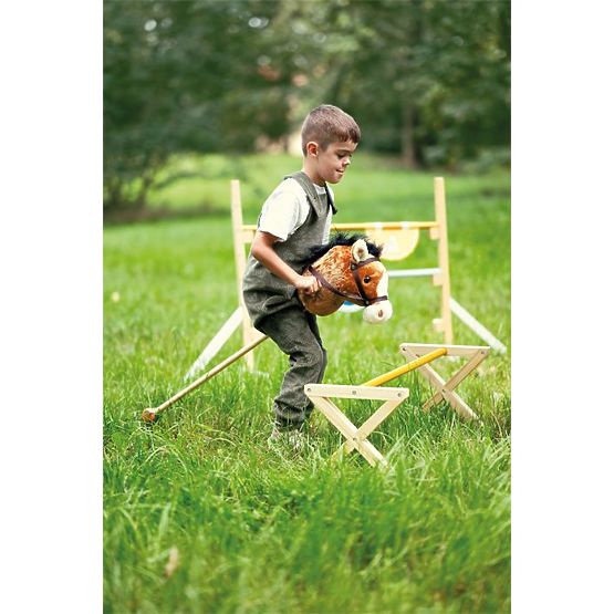Nico Stick Horse with Wheels