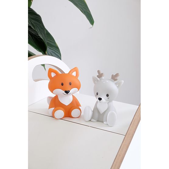 Night light FLOW - Reindeer Fabian Gray