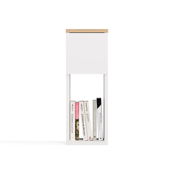 Nightstand GALAX 20/1S WHITE-ARTISAN