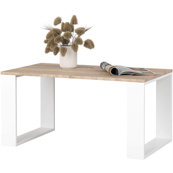 NOX COFFEE TABLE OAK SONOMA / WHITE