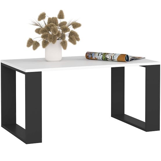 NOX COFFEE TABLE WHITE / BLACK