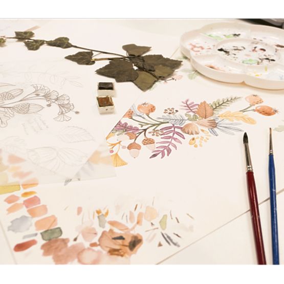 Nursing pillow Secret gardens