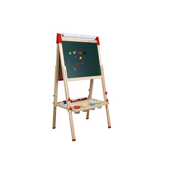 Chalkie Duo Double-Sided Wooden Easel