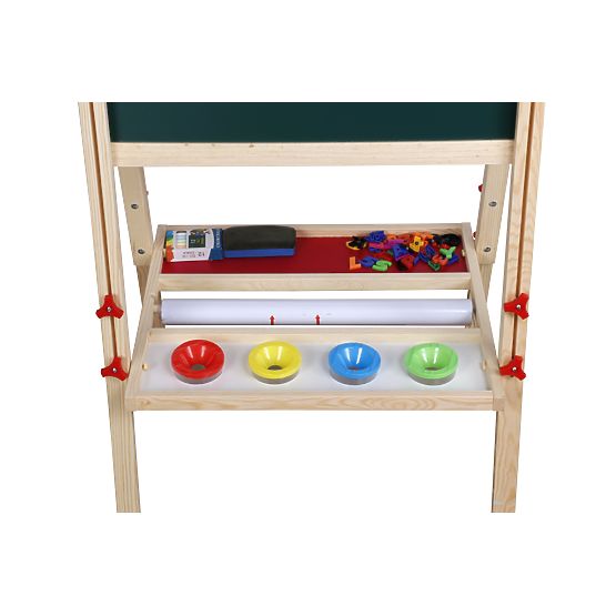 Chalkie Duo Double-Sided Wooden Easel