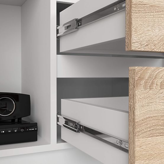 OFFICE SHELF R 80 cm CLP R11 PK WHITE / SONOMA