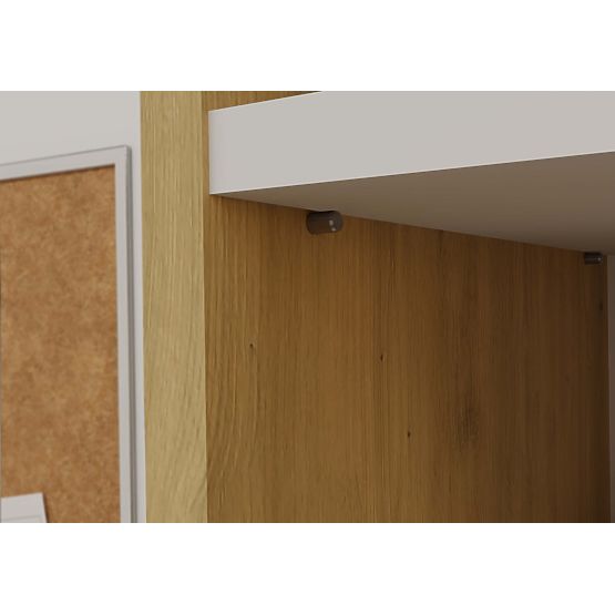 Onyx R40 Shelf OAK ARTISAN WHITE