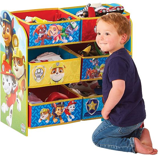 Toy organizer with boxes - Paw Patrol