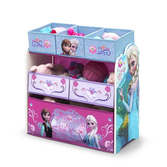 Organizer to toys Frozen - 6 boxes