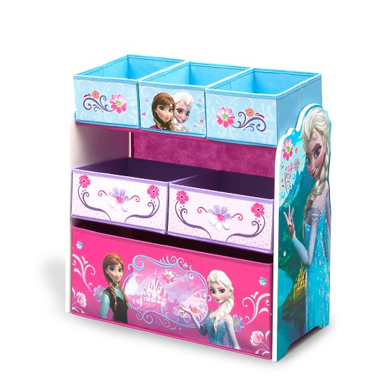 Organizer to toys Frozen - 6 boxes