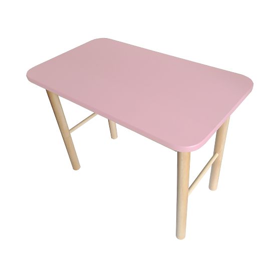 OURBABY Dusty Pink Table and Chair Set