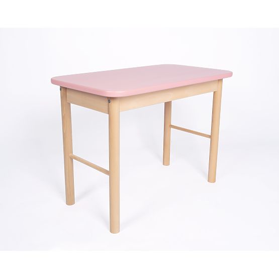 OURBABY Dusty Pink Table and Chair Set