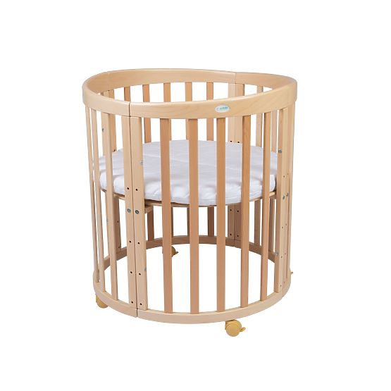 Oval Growing Crib Ruby 7-in-1 - Natural