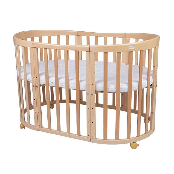Oval growing bed Ruby 7 in 1 PLUS - natural