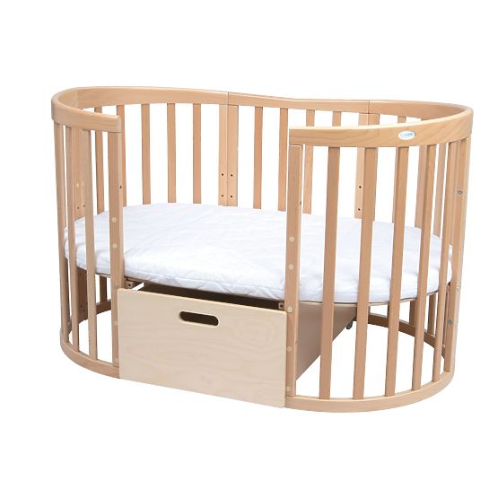 Oval growing bed Ruby 7 in 1 PLUS - natural