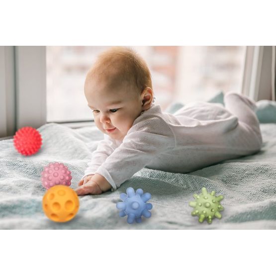 PASTEL Sensory Balls - 5 Balls Without Holes