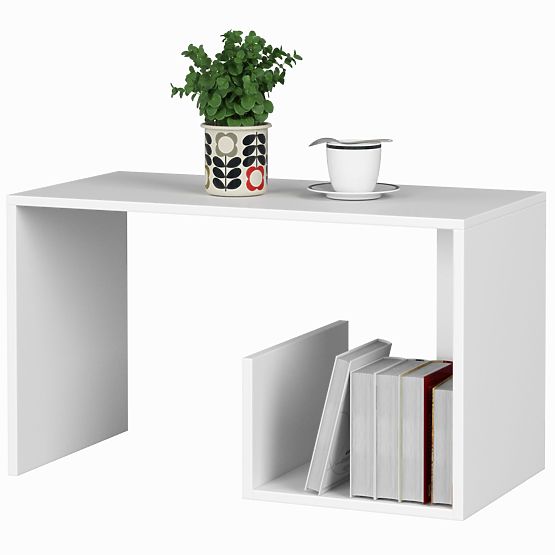 PAUL WHITE COFFEE TABLE