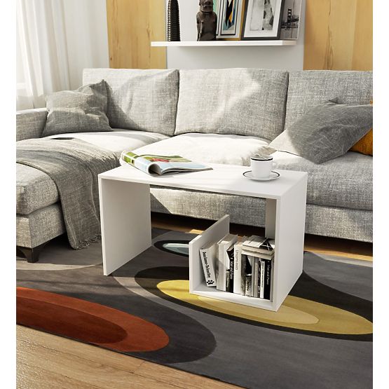 PAUL WHITE COFFEE TABLE