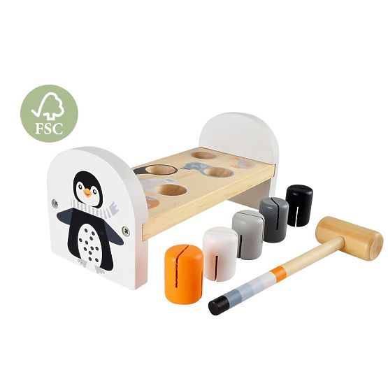 Penguin Hammering Toy