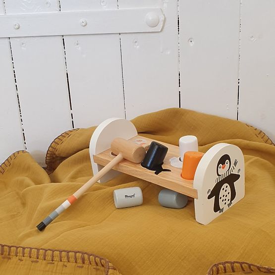 Penguin Hammering Toy