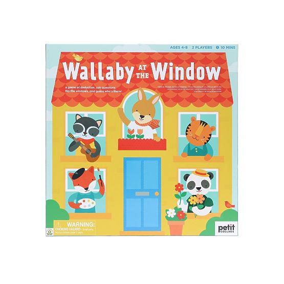 Petit Collage Game Wallaby at the Window