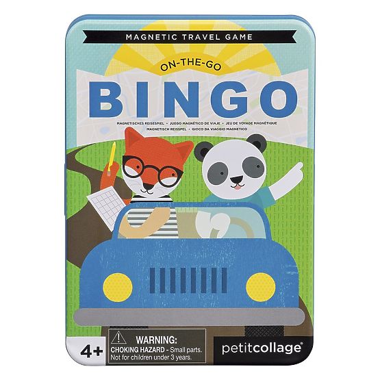 Petit Collage Magnetic Bingo Game - Damaged Metal Box