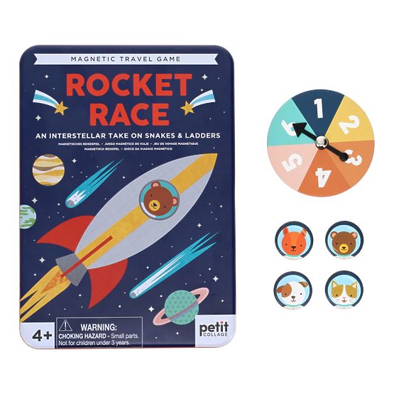 Petit Collage Magnetic Game Space Race