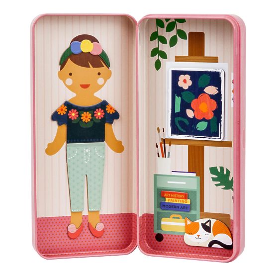 Petit Collage Magnetic puzzle The artist