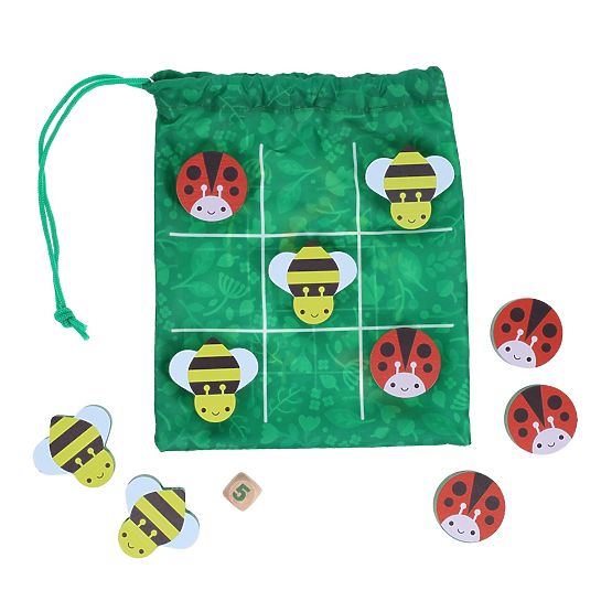 Petit Collage Travel Game 2 in 1 Garden Friends