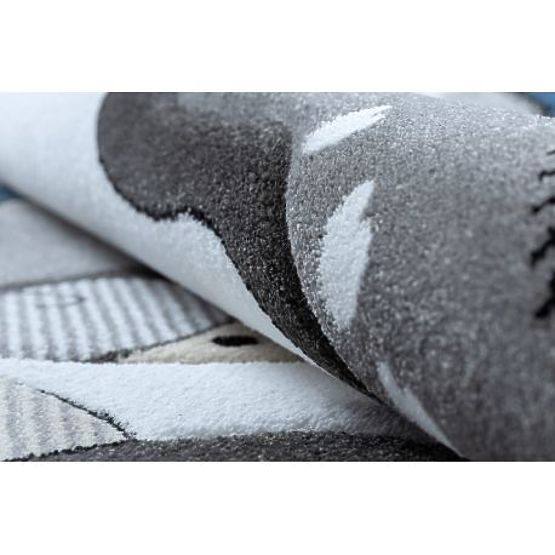 PETIT FARM ANIMALS Carpet, Blue