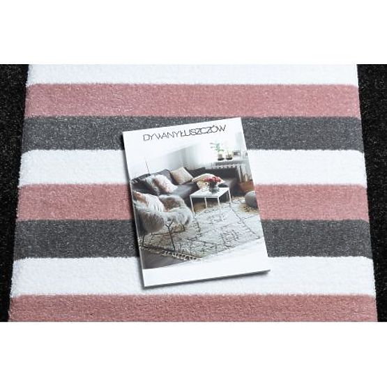 PETIT SMALL Rug, HEART, STARS, Pink