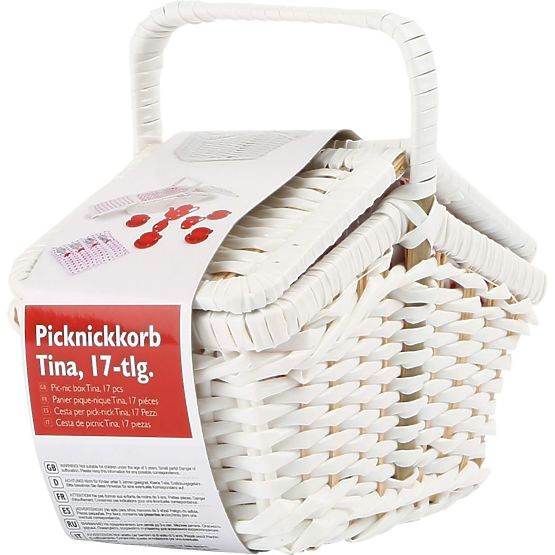 Picnic Basket for Dolls Tina