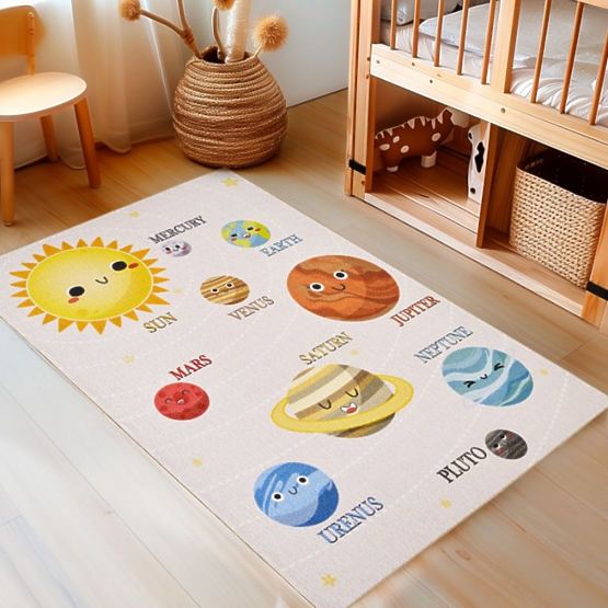 Piece children's carpet Play - Planetky