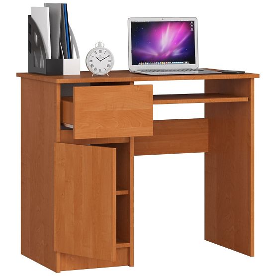PIKSEL COMPUTER DESK ALDER - LEFT