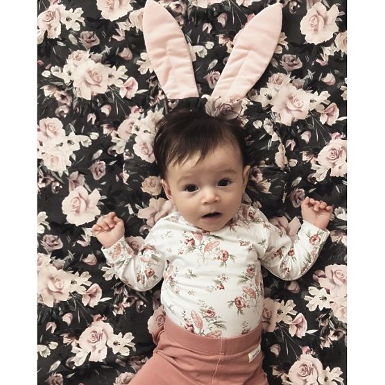 Pillow with ears Night flowers