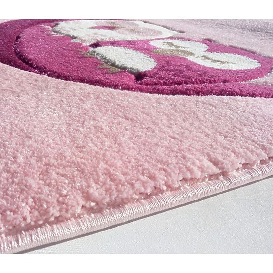 Pink Owls Children's Rug