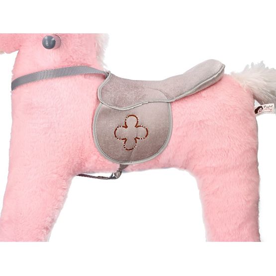 Pink Rocking Horse with Wheels