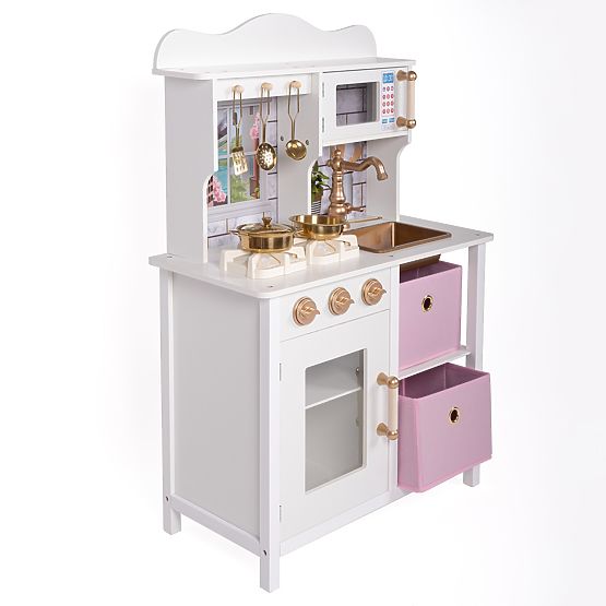 Pinkie - Wooden Kitchen