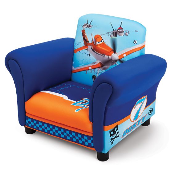 Planes Children's Upholstered Armchair