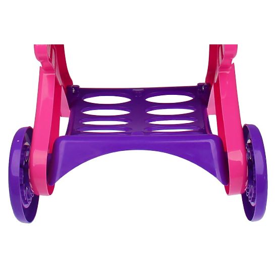 Plastic stroller for dolls