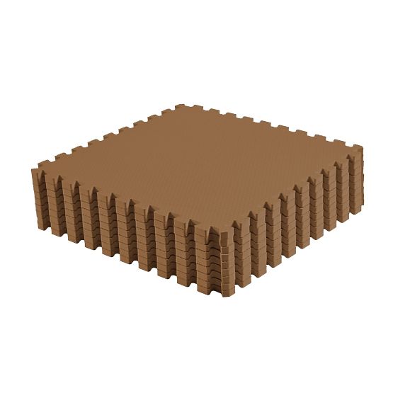 Play mat TODDLEKIND 130 x 130 cm - Camel