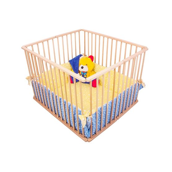 Playpen / game blanket mice pink