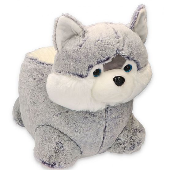 Plush Stool Dog Husky Seat